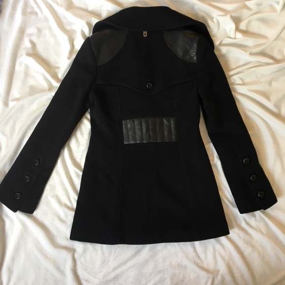 Mackage wool coat, black, size small - Picture 2 of 4